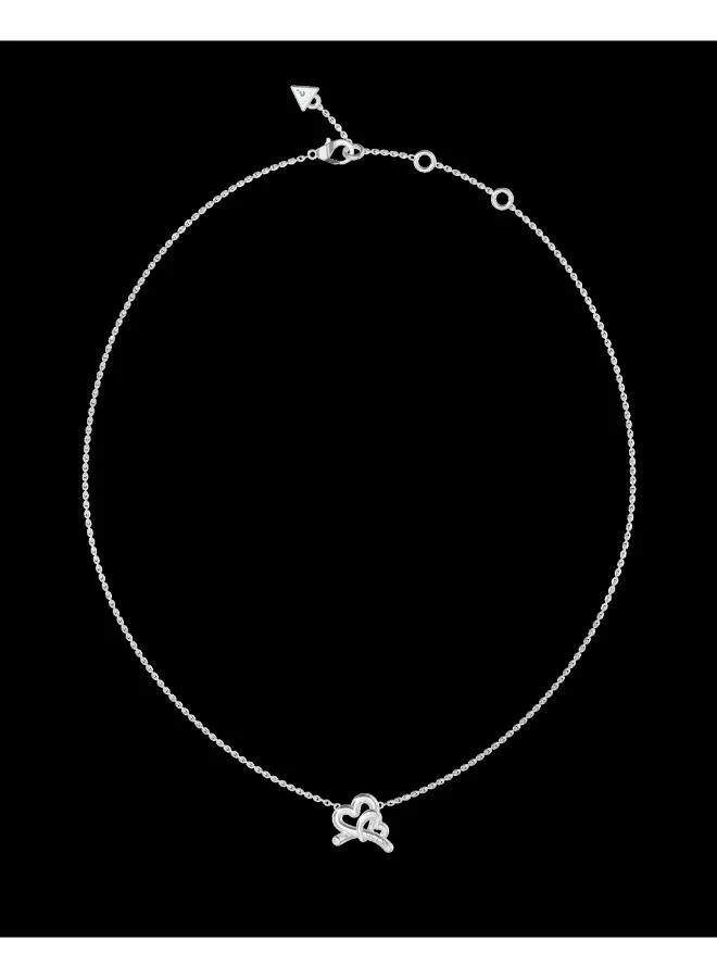 جس قلادة قلبين متشابكين